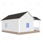 Heya-B01-B China 1 room sandwich panel house best selling prefab hotel