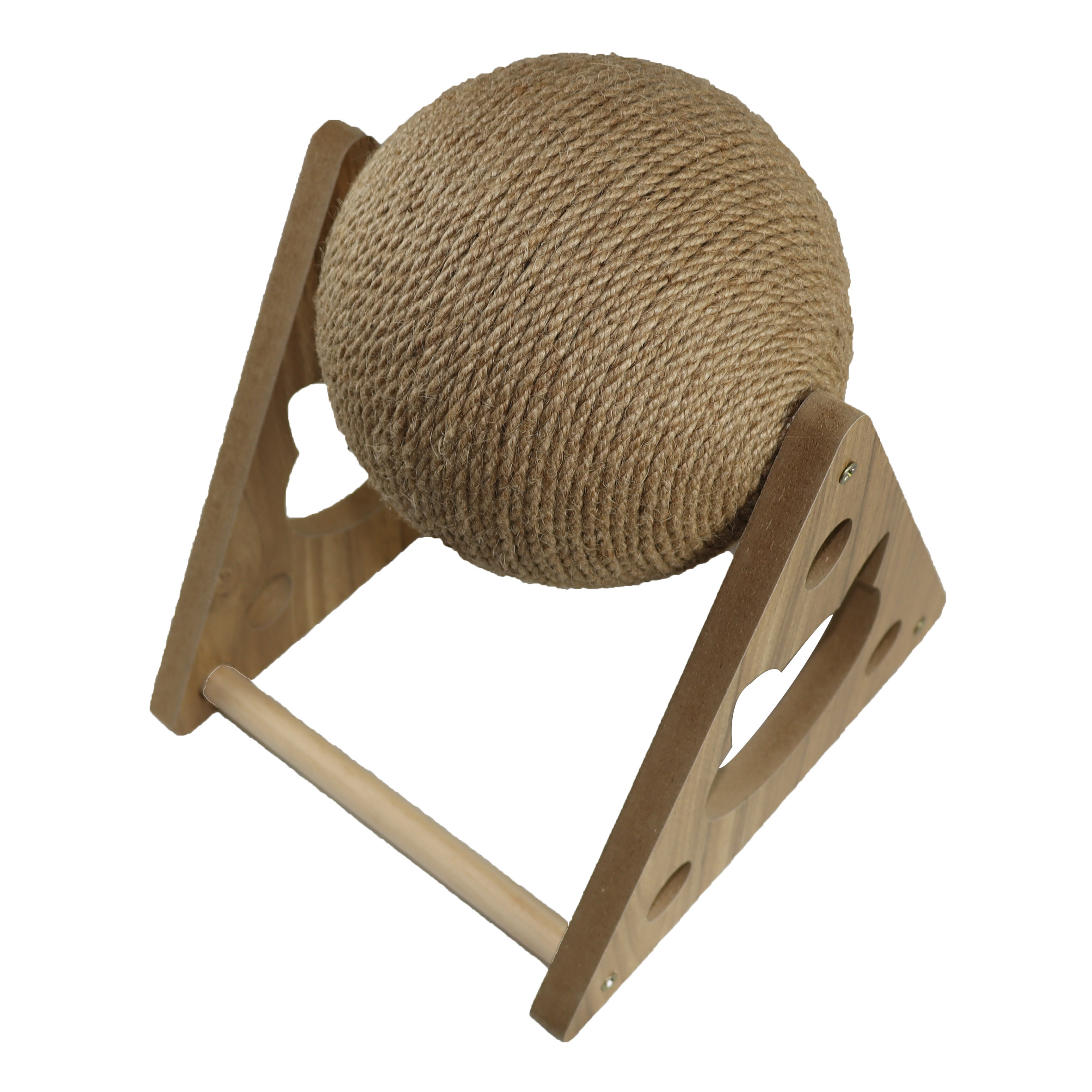 Cat Claw Scratcher Roller Ball Toy For Small Animals Cats OEM ODM 20x19x17cm