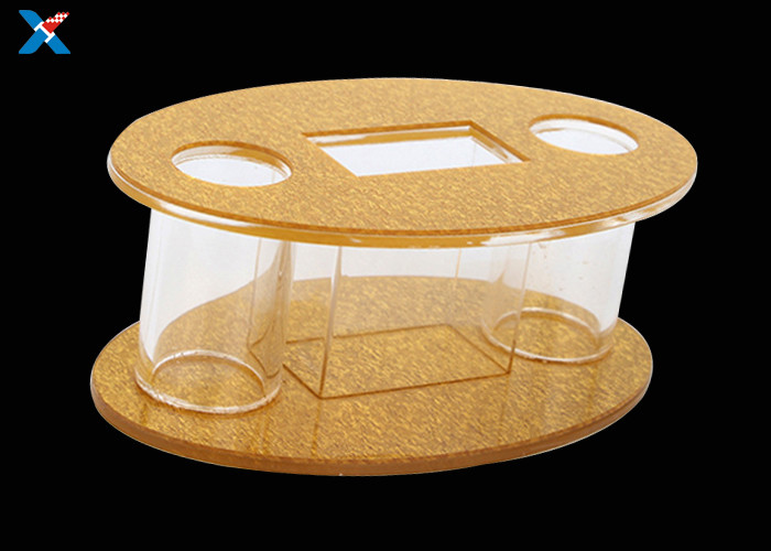 High Grade Acrylic Display Rack Wireless Microphone Stand Corrosion Resistance