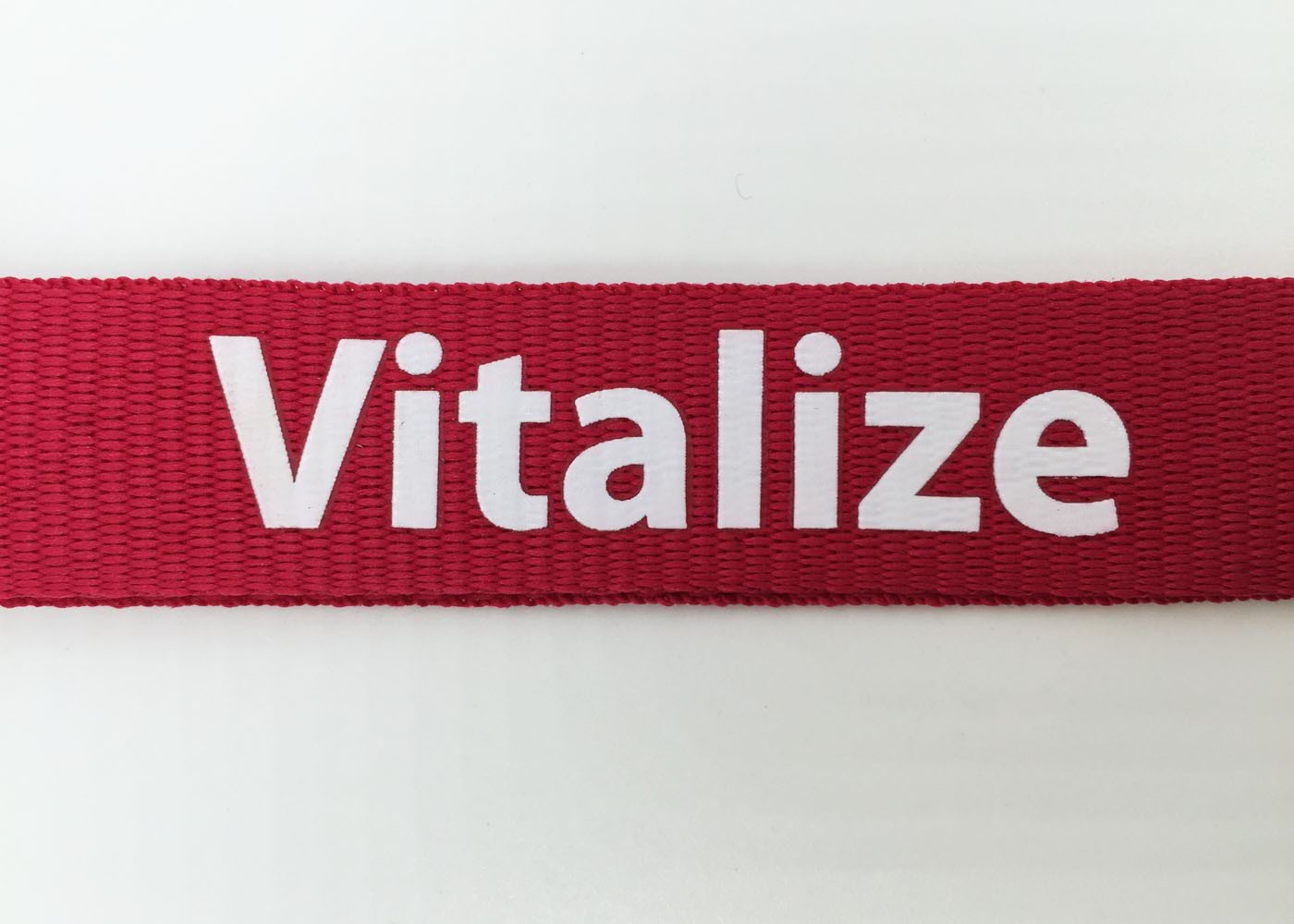 Single Personalized Lanyards , Exhibition Event School Lanyard With Bulldog Clip