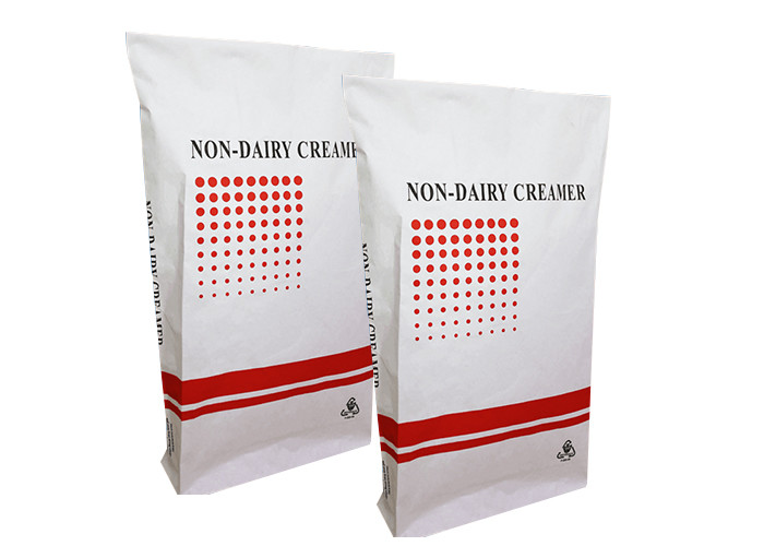 White Or Brown Heat Seal Paper Sack Food Grade Kraft Paper Packaging Bag