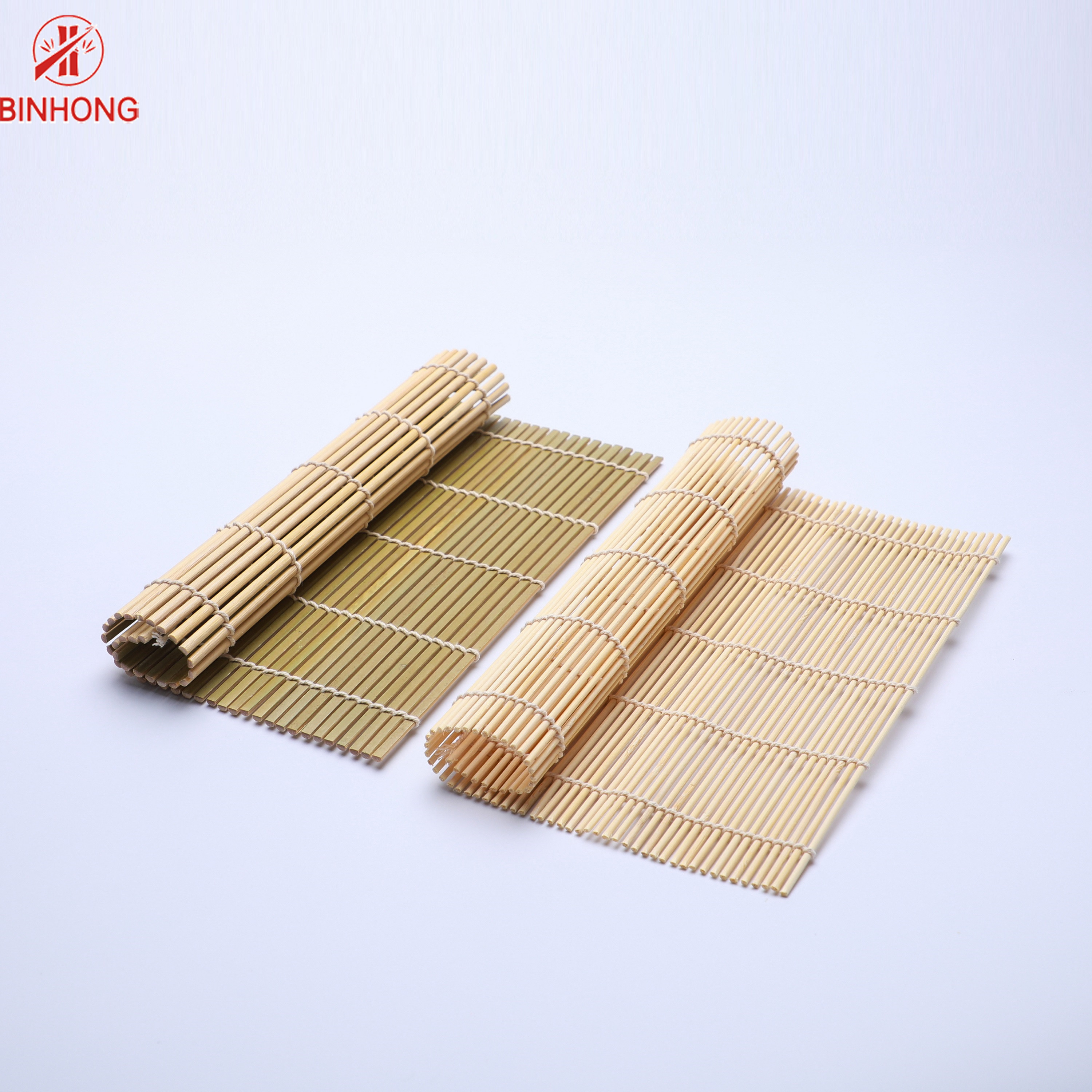 Durable Natural Color 27cm Bamboo Rolling Mat