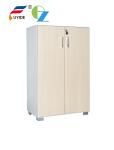 White Slim 5mm Edge Swing Wooden Door Cabinet Height 1200mm For Office