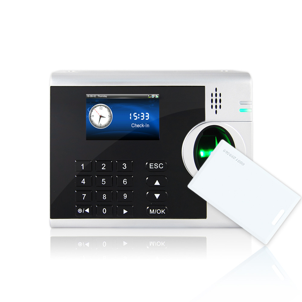 Optical Sensor Biometric Fingerprint Time Attendance Recorder 3000T-C