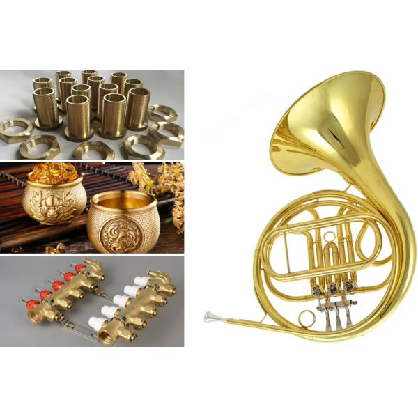 C26800 H65 Cuzn37 H62 1/2h Brass Sheet 1mm 3mm Copper C22000 C26000 C26200 Brass Plate