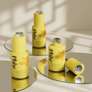 Wholesale ODM Packaging 30ml Rotary Press Dropper Serum Bottles Glass Material from china suppliers