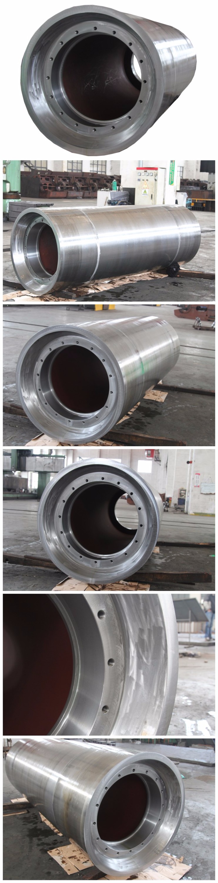 Carbon Steel SA266 Metal Forgings Fabrication Parts Forging Round Shaft Crank Forged Shaft