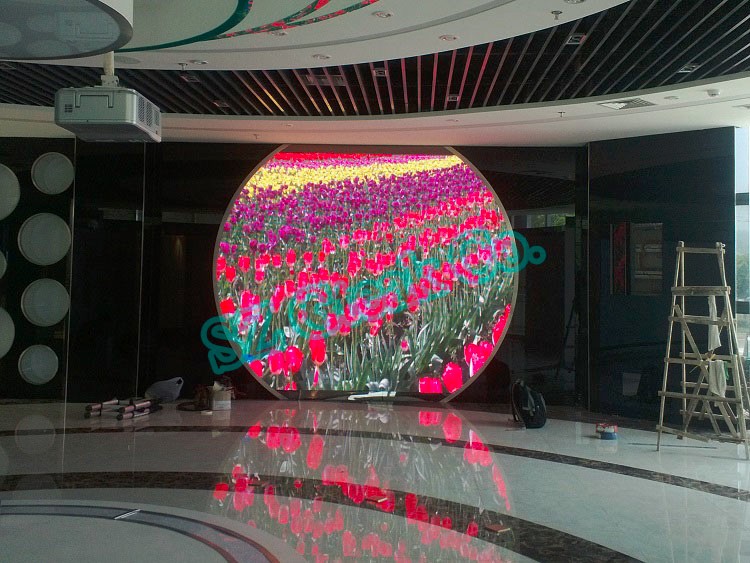 360 degree led sphere display of ball style for exhibition