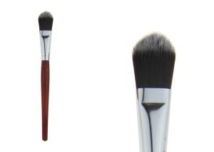 Wholesale Professional Single Powder Tapered Foundation Brush Makeup With Wooden Handle from china suppliers