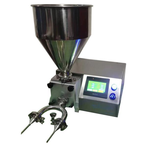 Semi Automatic Low Investment Cake Cream Pint Filler Small Jelly Ice Cream