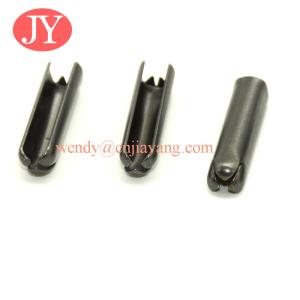 Wholesale Metal Drawstring Tips Black Matte Aglet from china suppliers