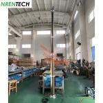 4.5m pneumatic telescopic mast for mobile CCTV vehicle-inside CCTV wires