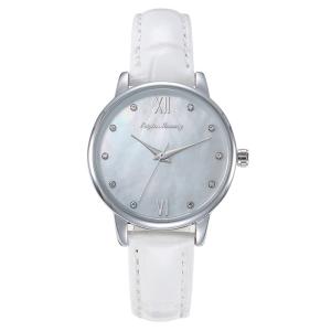Wholesale Leather Strap 32mm Dial Alloy Quartz Watch Pearl Shell Dial 3ATM Water Resistant from china suppliers