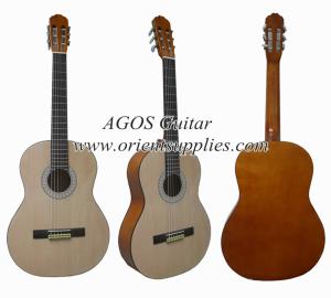 Wholesale 39inch Classical guitar Rosewood fingerboard Black ABS binding CG3911A from china suppliers