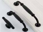 Anti Copper Arched kitchen cabinet Handles And Knobs Roma Design Zinc Furniture