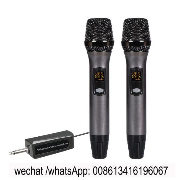 U19 / UHF professional teaching wireless microphone/ 20 channel frequency/metal