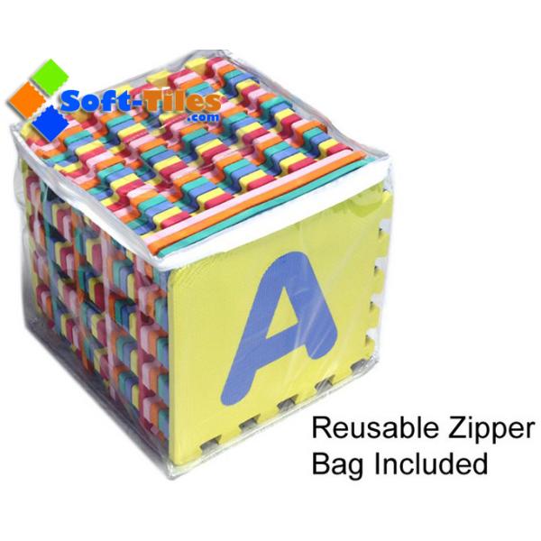 Eco Friendly EN71 26pcs/Set Kids Foam Mat Alphabet Floor Tiles 12x12inch