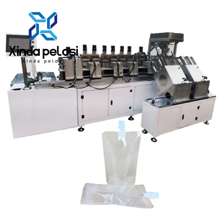 3-Side Sealing Spout Liquid Bag Making Machine With Adjustable Speed