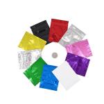 Metallic Vacuum Heat Seal Aluminum Foil Bag With Tear Notches