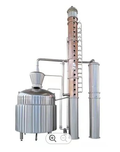 SUS304/red Copper GHO Whisky Distillation Equipment for Professional and