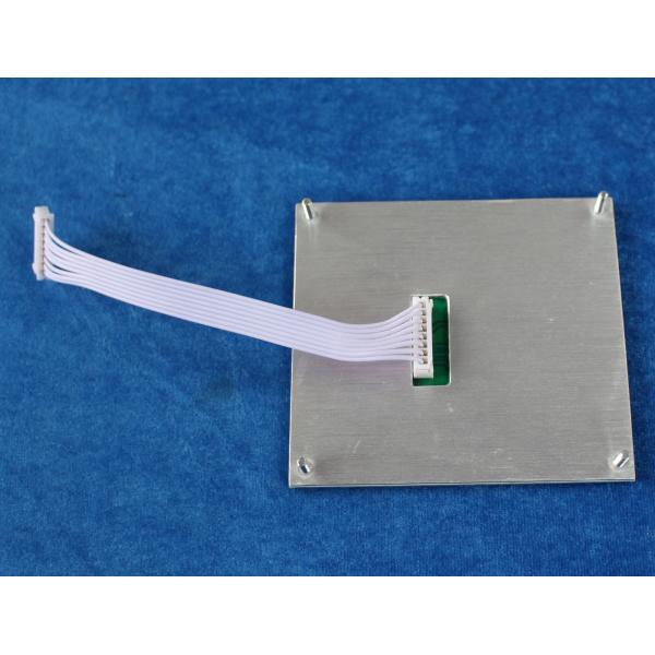 16 key flat industrial custom membrane keypads with industrial metal dome PCB