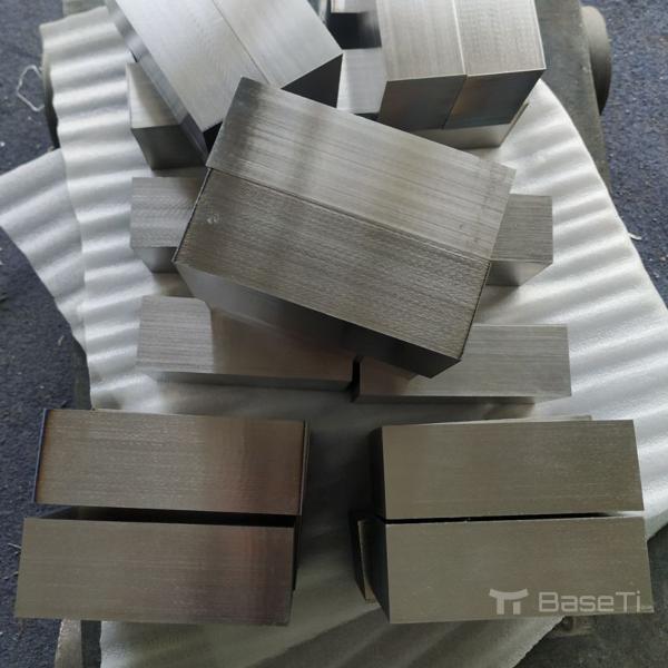 ASTM B348 Titanium Forgings ISO9001 Square Titanium Forged Block For Aerospace