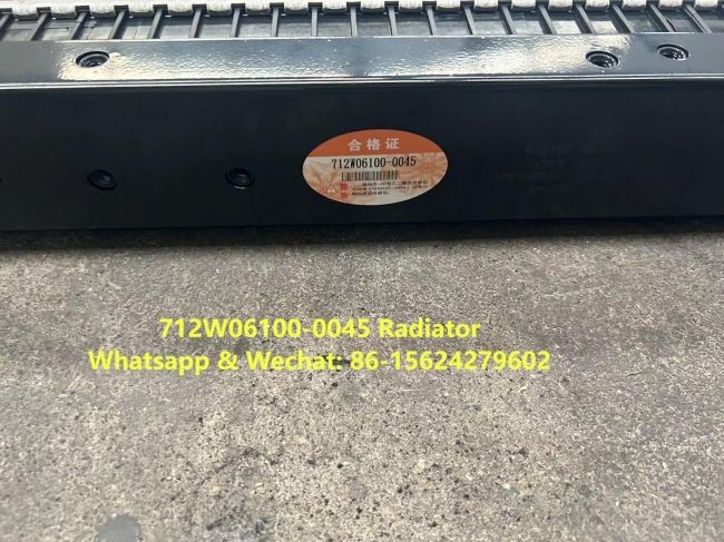 Radiator 712W06100-0045 HOWO Truck Parts Engine Radiator Coolant Radiator