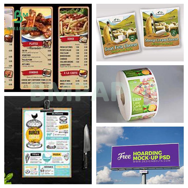 Good Printing Effect Waterproof 200 Micron Digital Printing Paper Untearable 