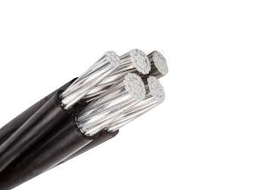 Wholesale Aerial Bundled Xlpe Insulation Cable , Aerial Power Cable 4 Cores from china suppliers