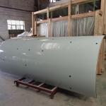 Oversized Curved Laminated Tempered Glass For Wall And Building