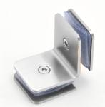 Bathroom Shower Screen Glass Clamps SUS304 Stainless Steel High Security