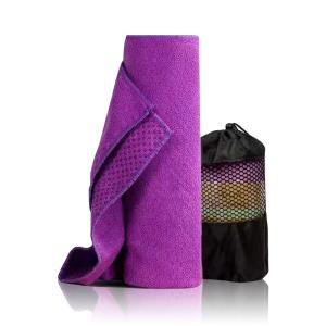 Wholesale Microfiber Sports Fitness Outdoor Sweat Towel Yoga Mat Towel Anti Slip Microfiber Yoga Towel from china suppliers