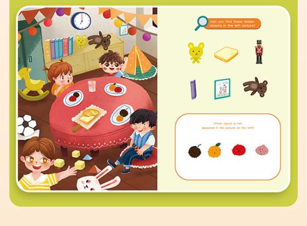 Hidden Pictures Books Sharpen Concentration , Imaginative Hidden Picture