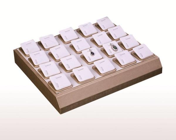 Interlocking Support Earring Display Tray , Jewelry Display Trays For Storage
