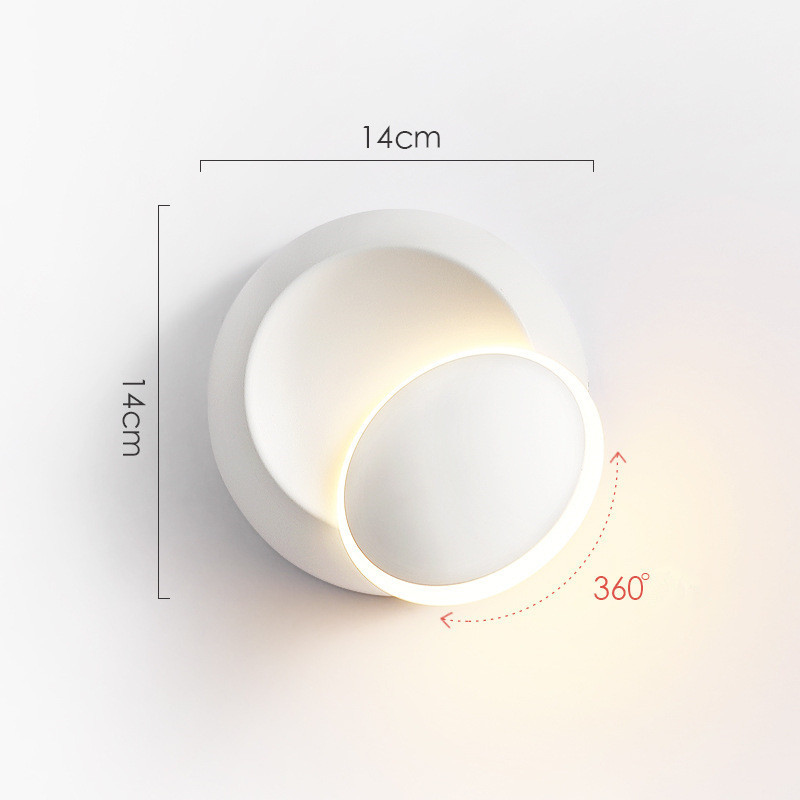 All Copper Aluminium Modern Wall Lamp For Bedroom Living Room