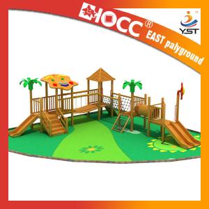 Wholesale Large Kids Wooden Outdoor Play Equipment 25 - 30 Persons Capacity Service from china suppliers
