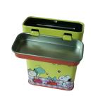 Personalized Food Grade Nuts Tin Candy Box With Hinged Lid For Nuts Packaging