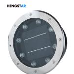 IP65 Outdoor Solar Powered LED Ground Lights Stainless Steel Body High