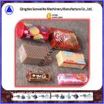 1.1kw Sealing Packaging Machinery Silver Grey Multi Pack Biscuit Packing Machine