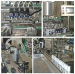 Various Cosmetic Bottles Auto Liquid Filling Machine 304 Stainless Steel