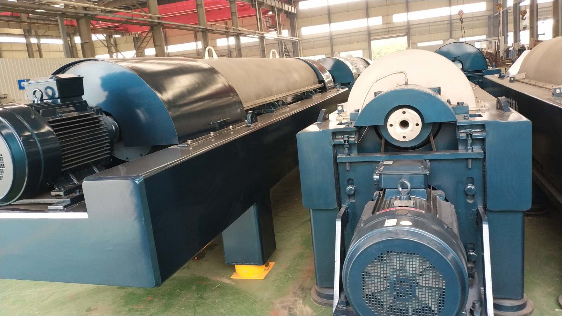Continuous Decanter Centrifuges 2 Phase Horizontal Centrifuge Decanter Machine
