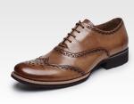 Handmade Mens Leather Loafers Breathable Mens Velvet Smoking Slippers For