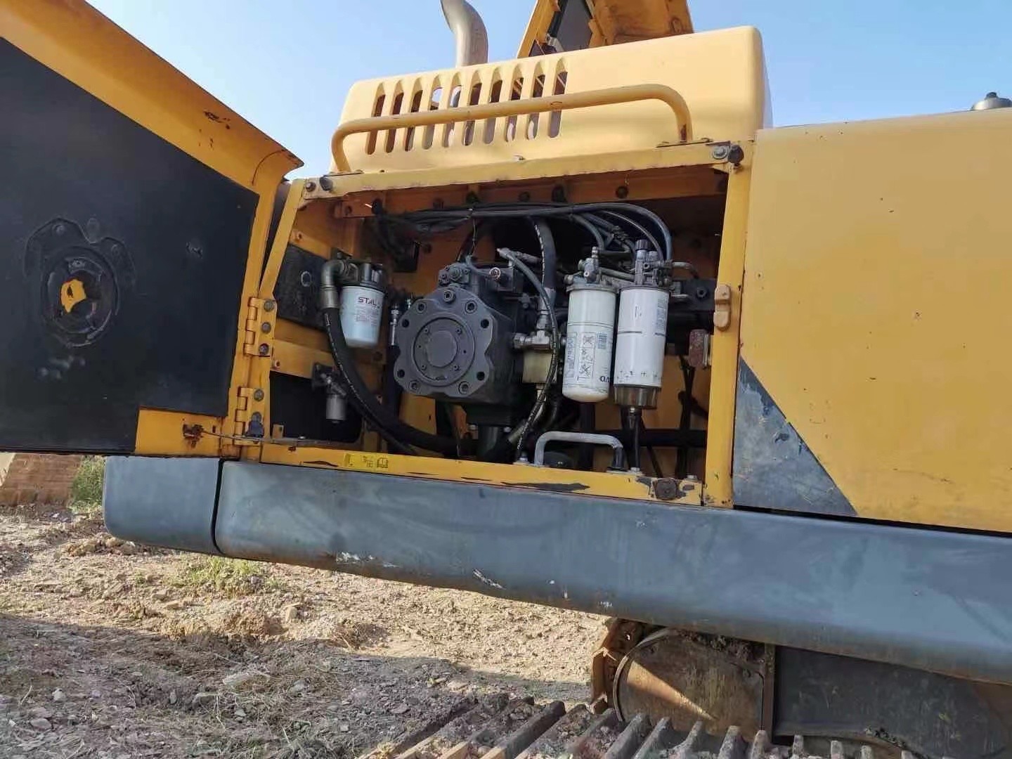 Original EC480D Used Volvo Excavators 2m3 Bucket Capacity 245kw Rated In Stock