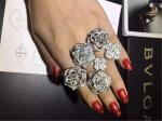 Piaget full diamonds rose ring 18kt gold with white gold or yellow gold