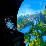 High Technology Indoor 360 Degree Screen VR 9D Orbital Cinema Flying Cinema