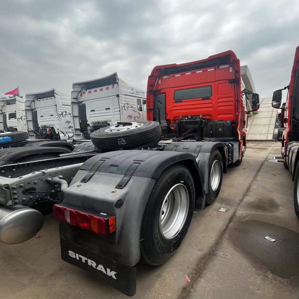 430hp Used Tractor Trailer Sinotruk Howo C910 wheels manual diesel