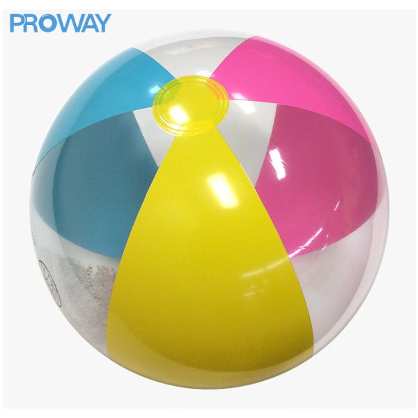 Custom Logo Beach Balls - Eco-thick PVC Inflatable Pool Balls CE/EN71 Certified for Summer & Events