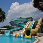 Joyful Rainbow Water Slide Multi Slide Fiberglass Waterslides