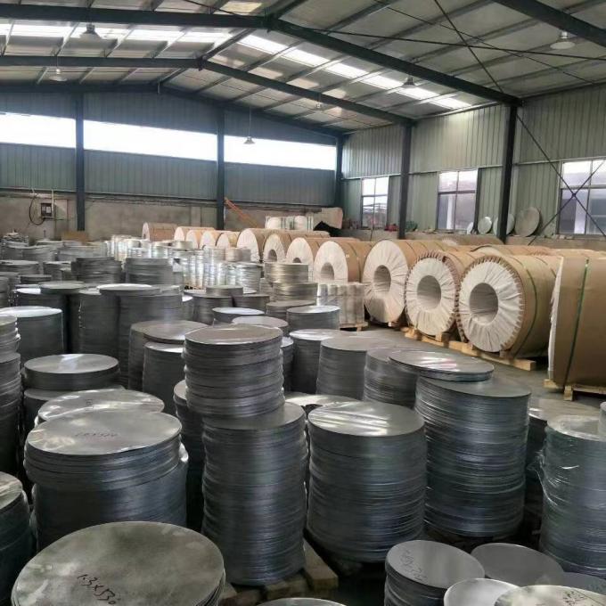 PE Coated Aluminum Alloy Circle For Production Food Cooking Pans 0