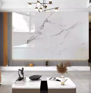 China Marble Alternative Interior Decorative PVC UV Marble Sheet 1220x2800x3mm on sale